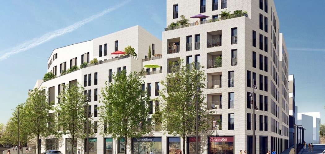 Programme immobilier neuf QUARTIER NATURE - Montreuil : 70 appartements T1–T5 avec balcons, terrasses et luminosité dans le quartier Branly-Boissière (93100) - Référence : 11763
