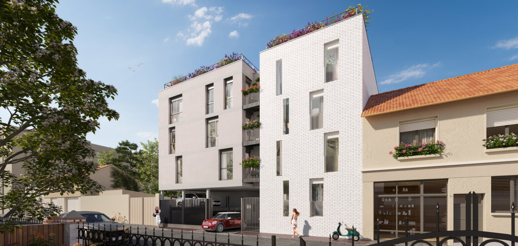 Programme immobilier neuf MONTREUIL, GALILEO - Montreuil : 8 logements neufs T2–T6 à 500m du métro 9 (93100) - Référence : 8709