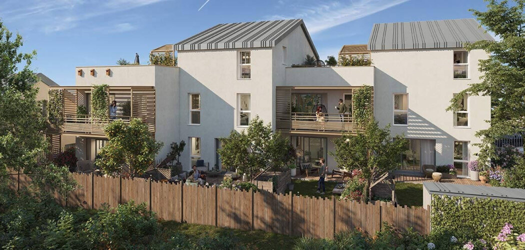 Programme immobilier neuf Les Jardins d'Adèle - Montreuil-Juigné à quelques minutes du château  d’Angers (49460) - Référence : 10306
