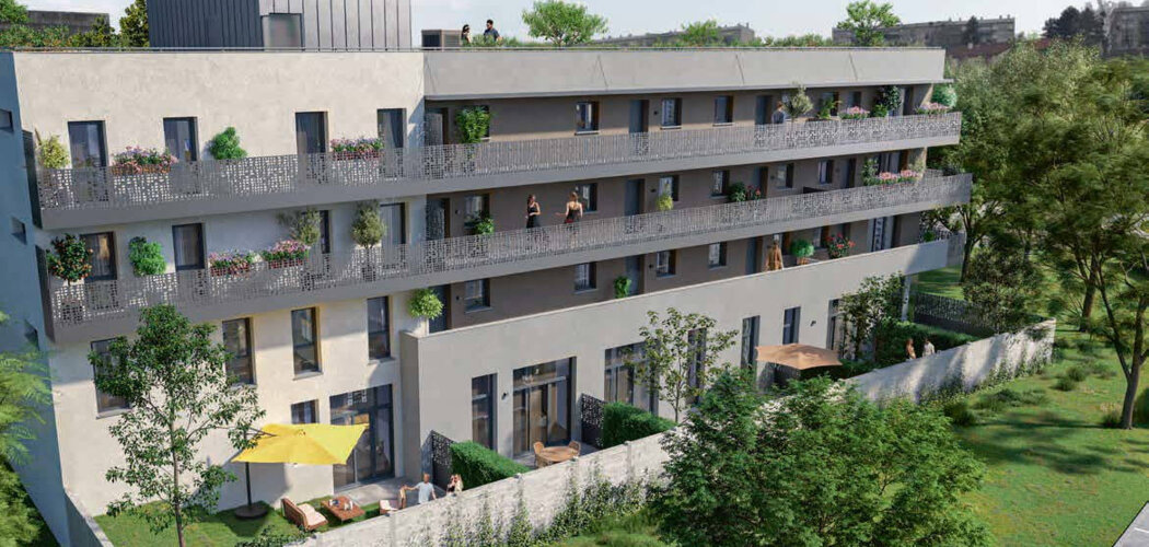 Programme immobilier neuf VILLA 32 - Montreuil, logements neufs et proximité Parc Montreau à 15 min du RER E (93100) - Référence : 8969