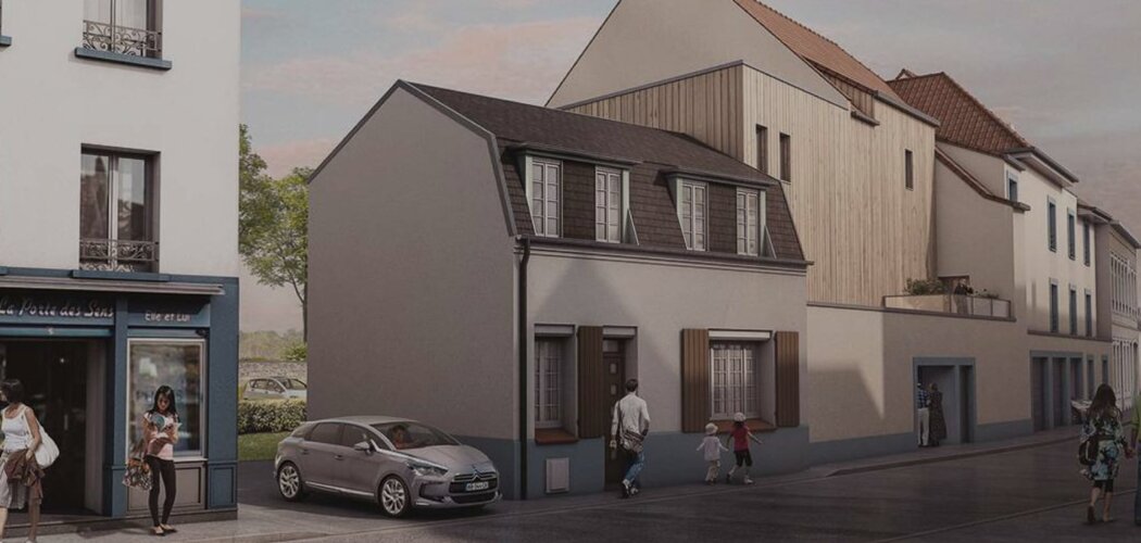 Programme immobilier neuf L'ECHAPPEE - Montreuil-sur-Mer : appartements neufs T2–T4 à deux pas de la place du Général de Gaulle (62170) - Référence : 15835