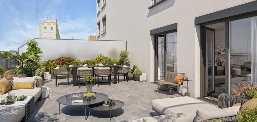 Programme immobilier neuf CARDINAL 8 - Montrouge à deux pas des métros lignes 13 et 4 (92120) - Référence : 8329