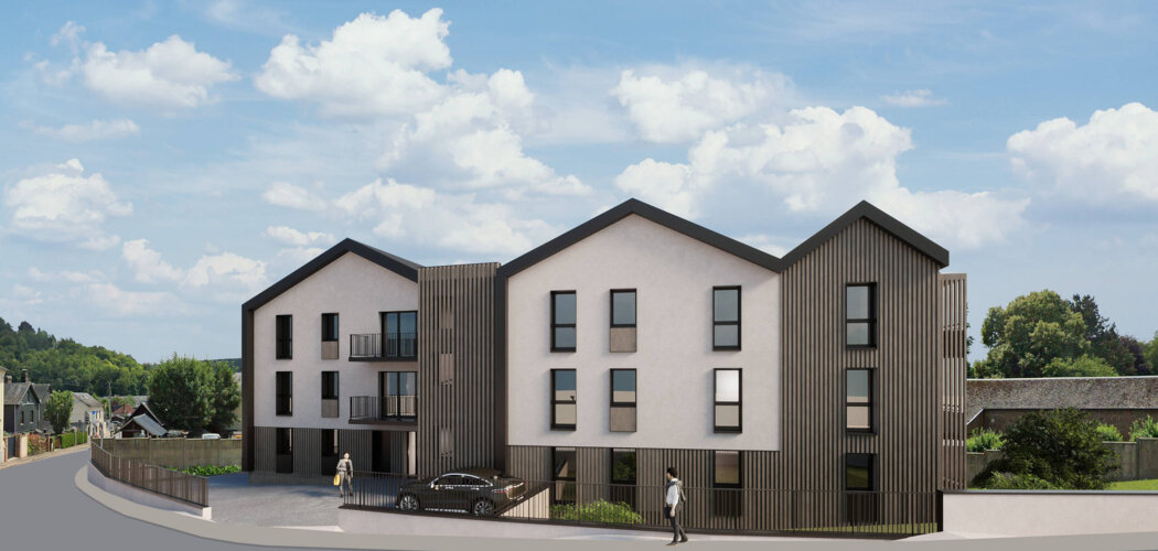 Programme immobilier neuf La Fontaine - Montville à proximité du centre-ville (76710) - Référence : 16239