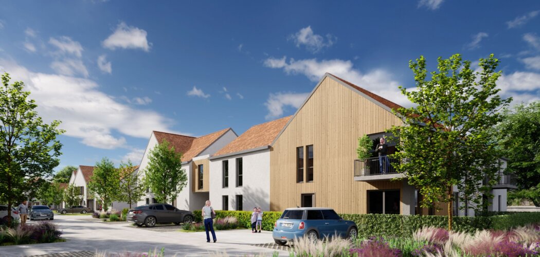Programme immobilier neuf L'Orée du Château - Morainvilliers : maisons et appartements neufs T2–T6 à 15 min du RER A et Ligne J (78630) - Référence : 9685