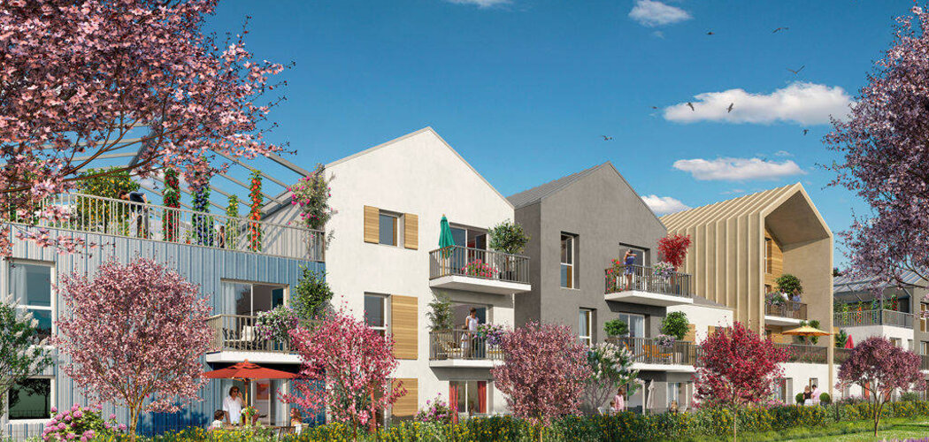 Programme immobilier neuf GAIA - Morangis : Appartements T2–T4 avec balcons, jardins partagés et digicode proche du Parc Champagne (91420) - Référence : 5938