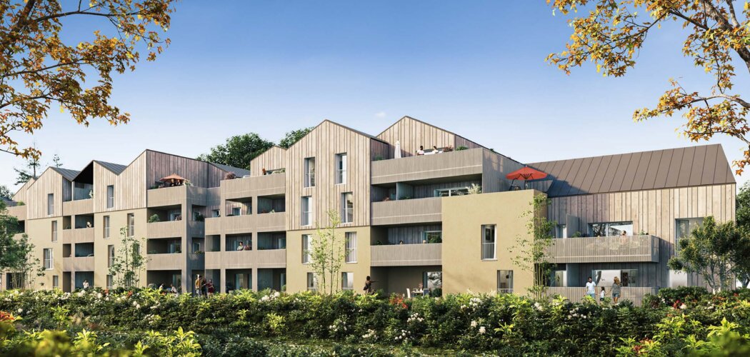 Programme immobilier neuf TERRASILVA - Mordelles : 42 logements neufs T2–T3 dans le quartier du Val de Sermon (35310) - Référence : 15317