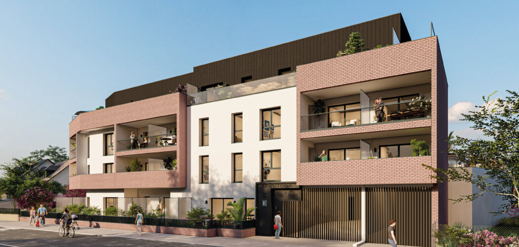 Programme immobilier neuf Le Victoria - Mordelles : appartements et maisons neuves studio–T3 à 5 min de l’étang La Biardais (35310) - Référence : 15315
