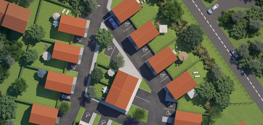 Programme immobilier neuf LE JONAN - Mornant : Maisons T5 avec jardins privatifs et garages dans un quartier résidentiel verdoyant (69440) - Référence : 324