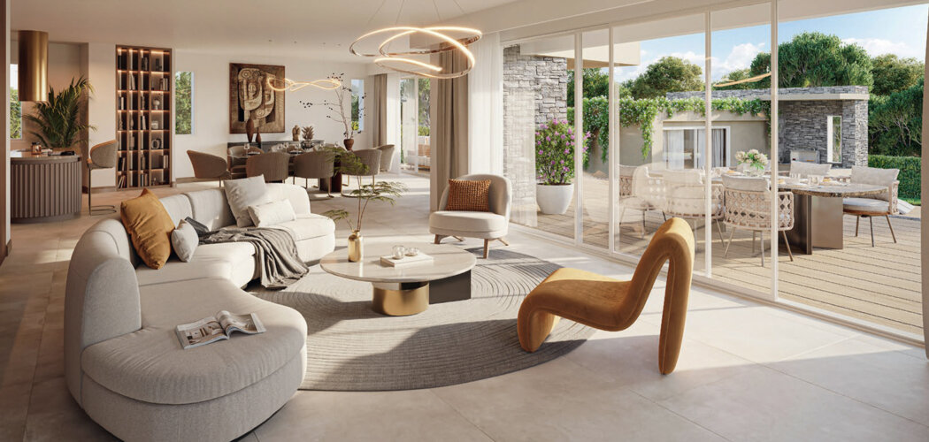 Programme immobilier neuf LES COSTES - DOMAINE PRIVE - Mougins domaine privé villas de luxe à quelques minutes du Vieux Village (06250) - Référence : 17154