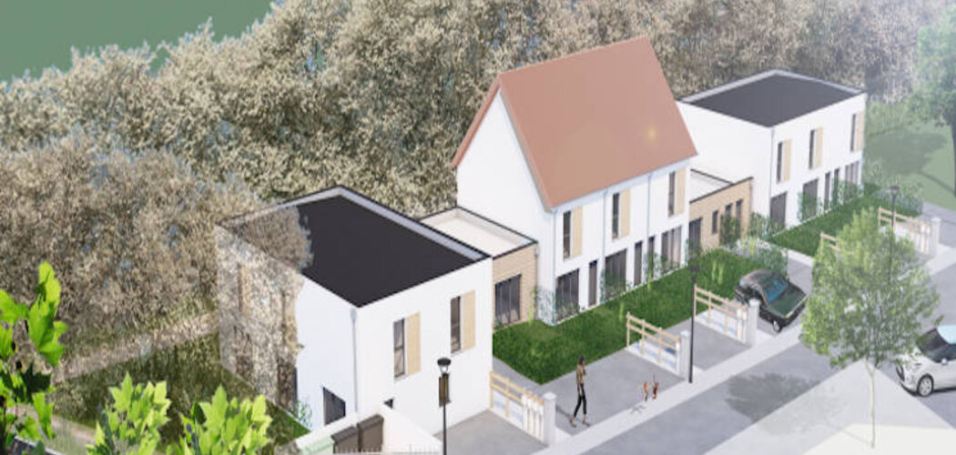 Programme immobilier neuf LE DOMAINE DES COTEAUX - Moult : 11 maisons T3–T4 avec jardins, vues panoramiques et isolation renforcée en plein centre-bourg (14370) - Référence : 11982
