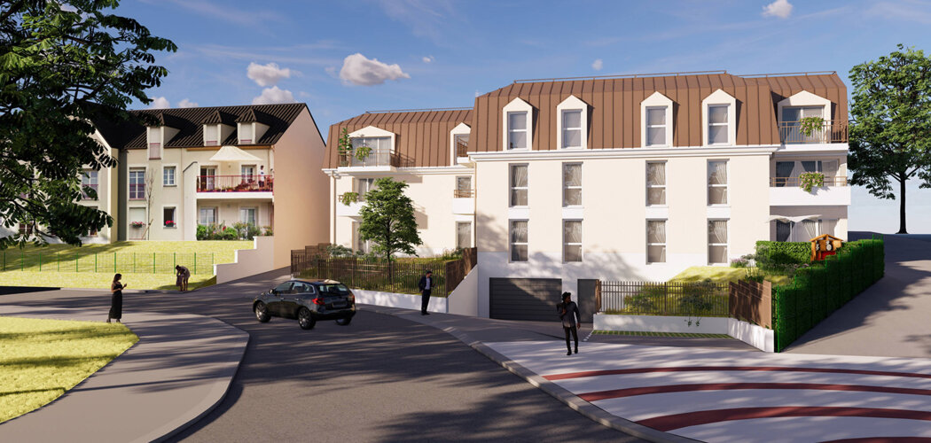 Programme immobilier neuf L'Orée du Puits - Moussy-le-Vieux cœur de bourg à pied (77230) - Référence : 16322