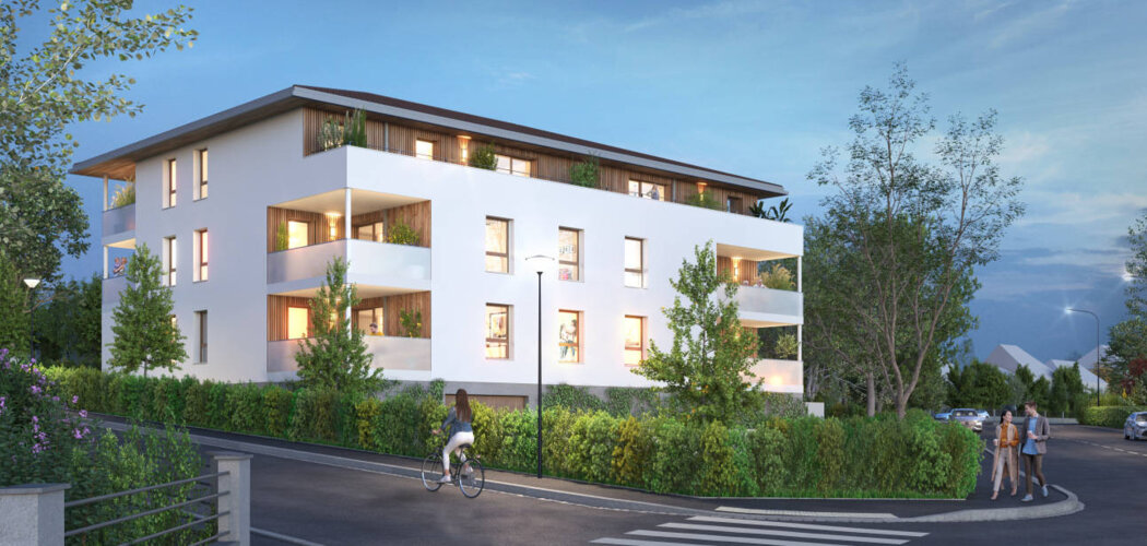 Programme immobilier neuf L'EPURE - Mulhouse Dornach à proximité du tramway T2 (68100) - Référence : 10931