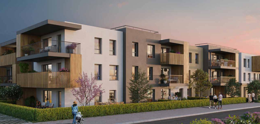 Programme immobilier neuf NUANCE GREEN - TR1 Libre - Mûres à proximité des lacs (74540) - Référence : 7932