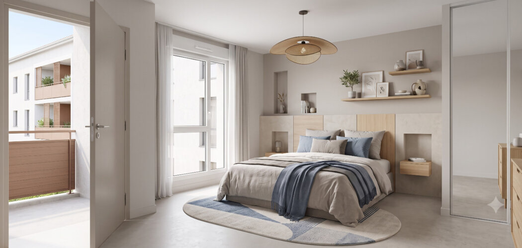 Programme immobilier neuf SOLEA - Muret : appartements neufs 2 et 3 pièces aux portes de Toulouse (31600) - Référence : 7323