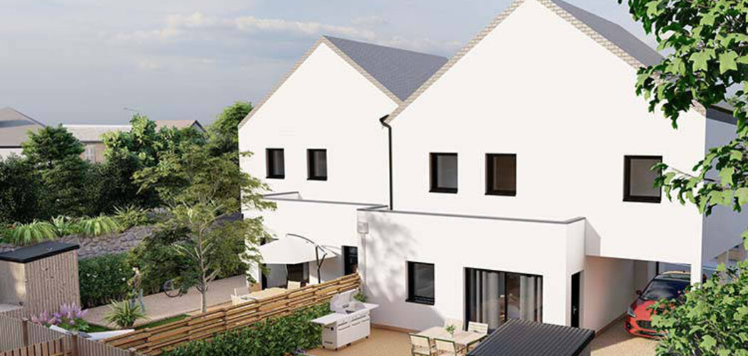 Programme immobilier neuf VAL D'AUBANCE - Mûrs-Erigné : Maisons T4 duplex avec jardins, terrasses et proximité écoles dans un quartier résidentiel (49130) - Référence : 12006