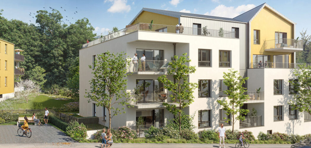 Programme immobilier neuf DOMAINE DE BUTHEGNEMONT - Nancy appartements lumineux en lisière boisée (54000) - Référence : 18065