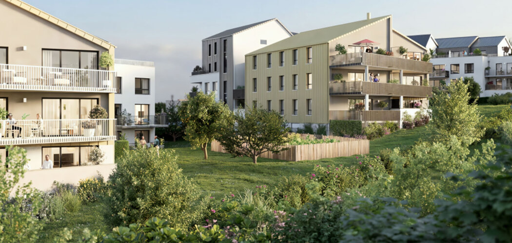 Programme immobilier neuf DOMAINE DE BUTHEGNEMONT - Nancy appartements lumineux en lisière boisée (54000) - Référence : 18065