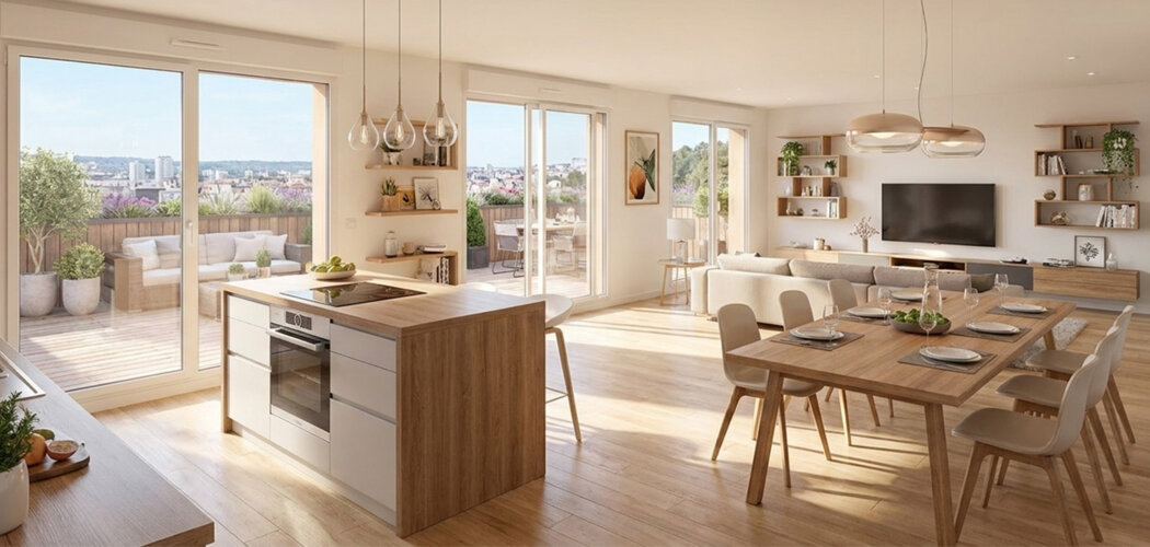 Programme immobilier neuf LIBERTY - Nancy appartements neufs proches des campus (54000) - Référence : 18045