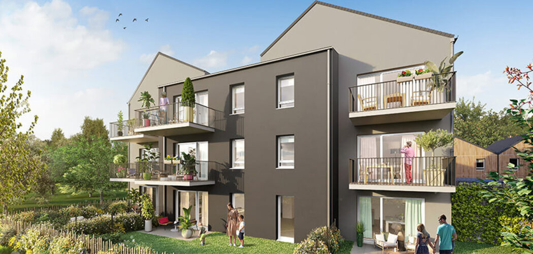 Programme immobilier neuf LES VILLAS DU PARC - Nancy logements neufs dans un quartier paysager (54000) - Référence : 17998