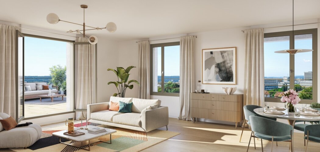 Programme immobilier neuf Jardin Hanaé - Petit Nanterre - Nanterre à proximité du tram T2 (92000) - Référence : 16635