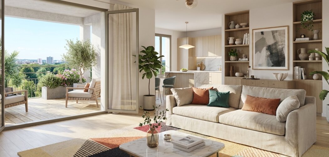 Programme immobilier neuf Jardin Hanaé - Petit Nanterre - Nanterre à proximité du tram T2 (92000) - Référence : 16635