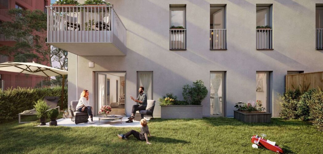 Programme immobilier neuf BEAU CHEMIN - Nanterre proche de La Défense en T2 (92000) - Référence : 16205