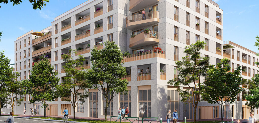 Programme immobilier neuf EKLO - Nanterre résidence verdoyante proche La Défense et RER E (92000) - Référence : 17766