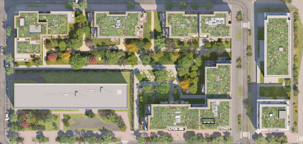 Programme immobilier neuf EKLO - Nanterre résidence verdoyante proche La Défense et RER E (92000) - Référence : 17766
