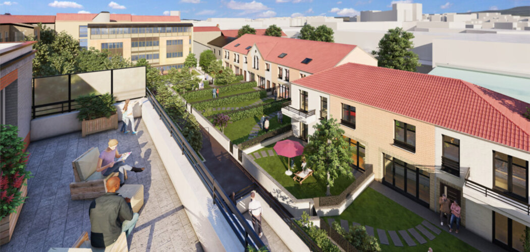 Programme immobilier neuf Le Clos de Gautier - Nanterre villa  à deux pas de La Défense (92000) - Référence : 13155