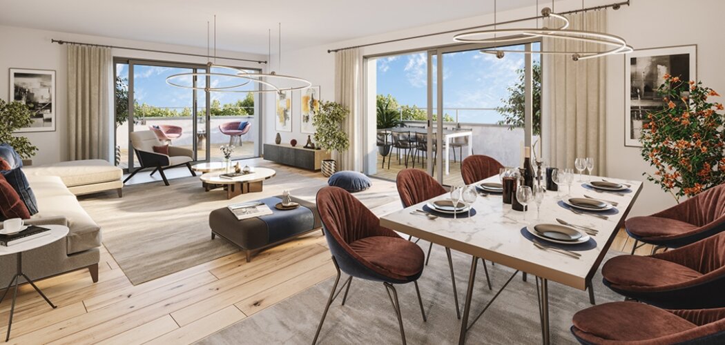 Programme immobilier neuf STREAM - Nantes : 24 appartements neufs T1–T5 avec vue sur l’île de Versailles (44000) - Référence : 16938