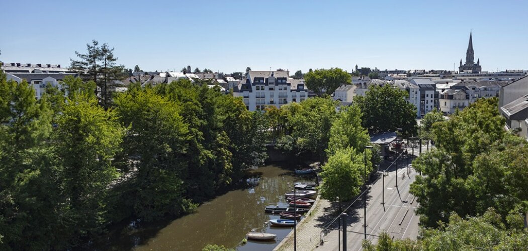 Programme immobilier neuf STREAM - Nantes : 24 appartements neufs T1–T5 avec vue sur l’île de Versailles (44000) - Référence : 16938
