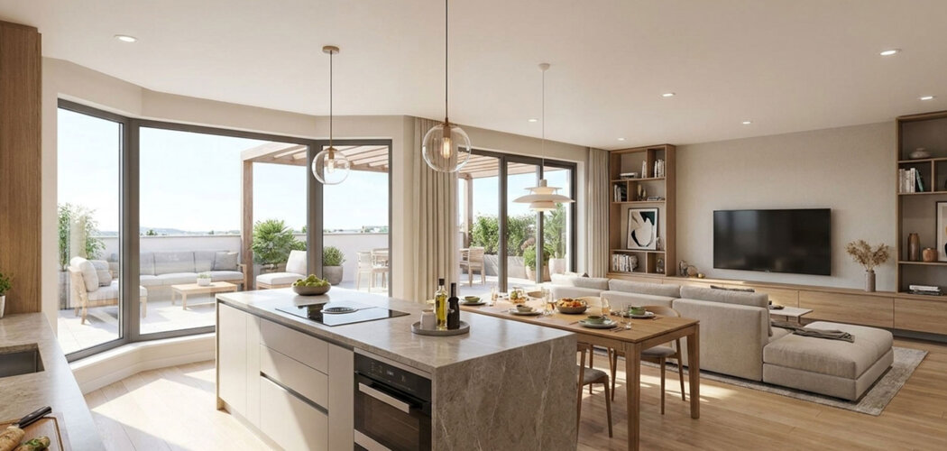 Programme immobilier neuf RUBY-Libre - Nantes appartements avec loggia quartier Saint Donatien (44000) - Référence : 17504