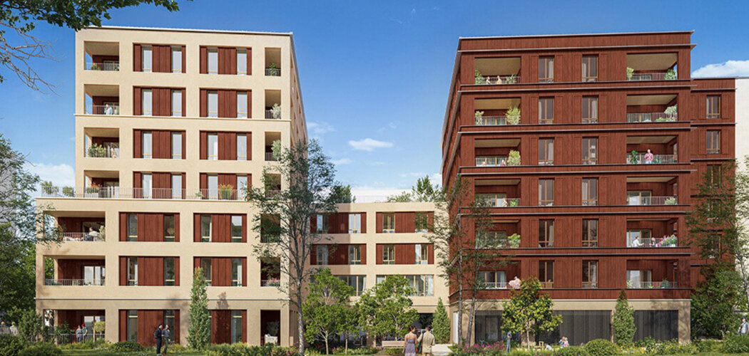 Programme immobilier neuf RUBY-Libre - Nantes appartements avec loggia quartier Saint Donatien (44000) - Référence : 17504