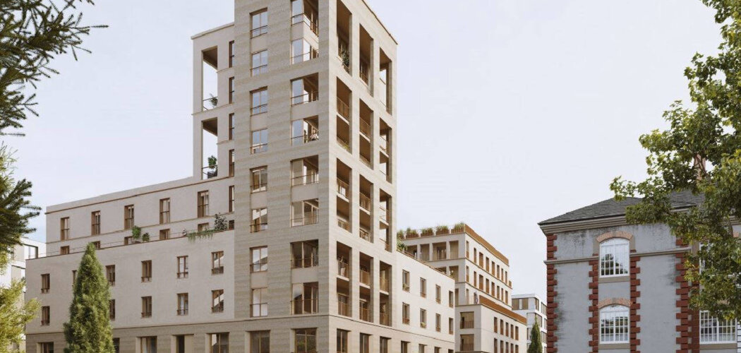 Programme immobilier neuf Le Mercoeur - Nantes : appartements neufs du 2 au 5 pièces proche Gare et Jardin des Plantes (44000) - Référence : 15516
