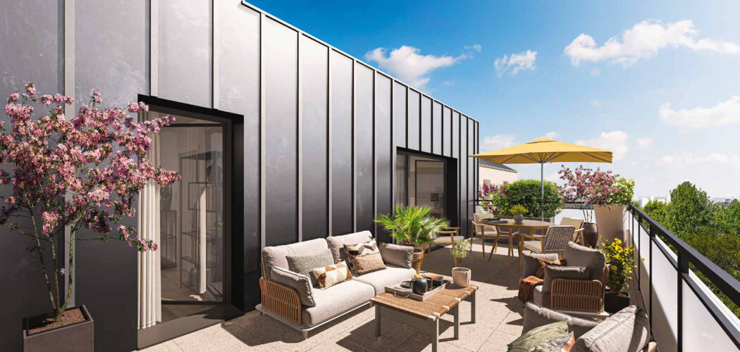 Programme immobilier neuf SYMBIOSE - NANTES CENTRE - Nantes : appartements neufs du studio au 4 pièces proche du parc de la Mitrie (44000) - Référence : 14970