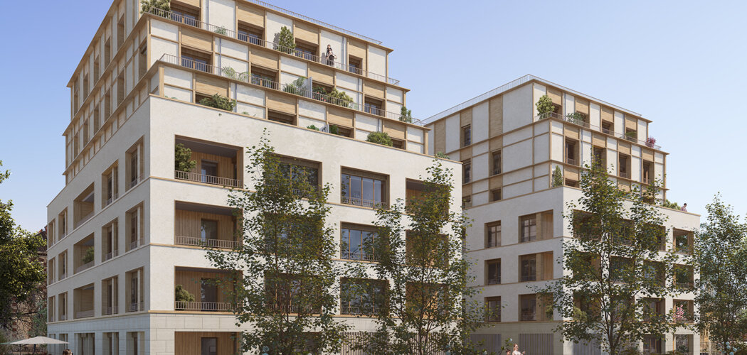 Programme immobilier neuf carré des officiers - Nantes : appartements neufs du studio au T5 dans le nouveau cœur de Saint Donatien (44000) - Référence : 9554