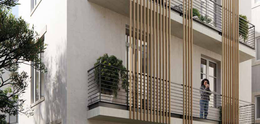 Programme immobilier neuf RÉSIDENCE COURBET - Nantes : appartements neufs en déficit foncier sur les bords de l’Erdre (44000) - Référence : 14839