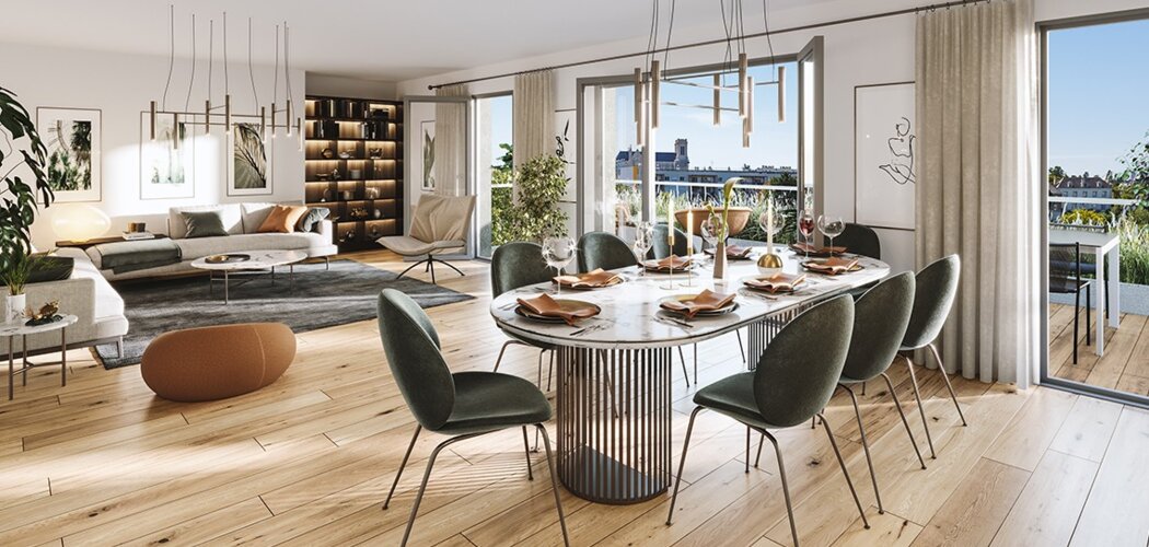 Programme immobilier neuf CARAT - Nantes : appartements neufs T2–T4 dans le quartier Hauts-Pavés - Saint-Félix (44000) - Référence : 15563