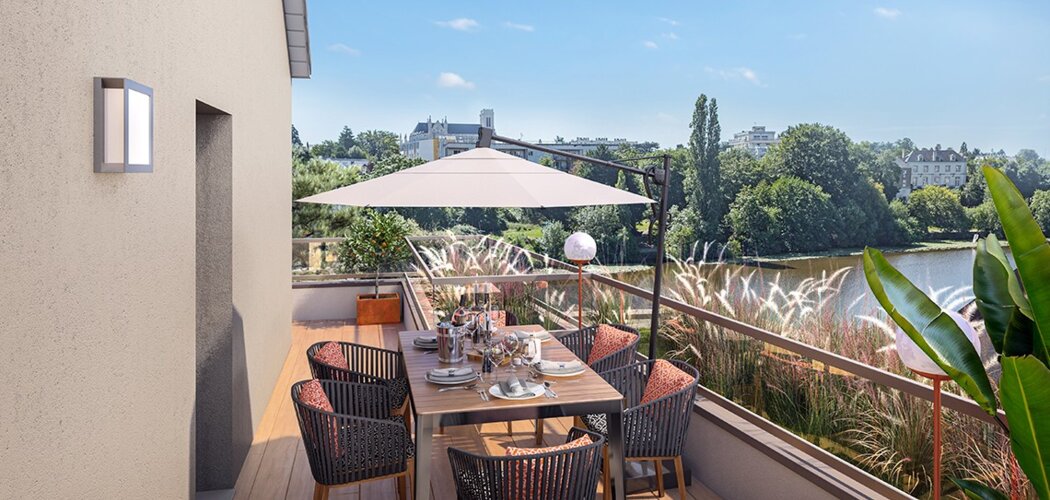 Programme immobilier neuf CARAT - Nantes : appartements neufs T2–T4 dans le quartier Hauts-Pavés - Saint-Félix (44000) - Référence : 15563