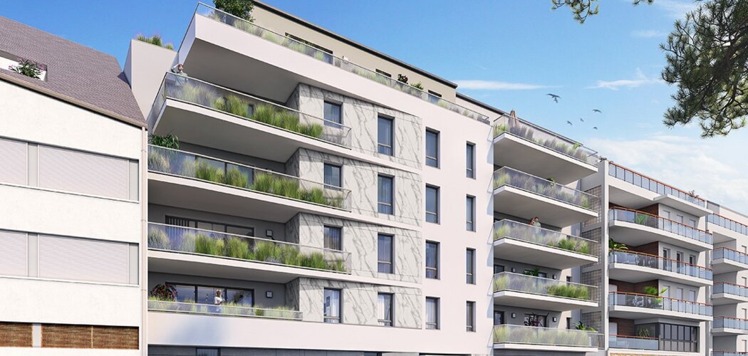 Programme immobilier neuf CARAT - Nantes : appartements neufs T2–T4 dans le quartier Hauts-Pavés - Saint-Félix (44000) - Référence : 15563