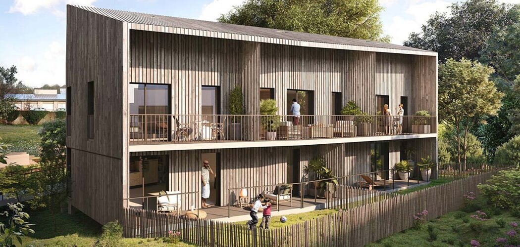 Programme immobilier neuf Amaryllis - Nantes : Appartements studio–T4 avec terrasses, parking sécurisé et proximité tramway (44000) - Référence : 14753