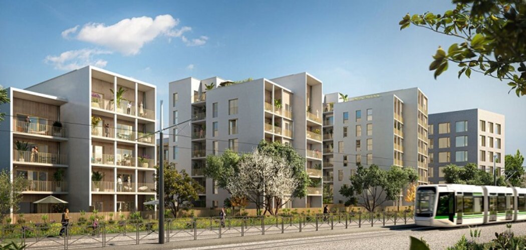 Programme immobilier neuf ECLOZ - Nantes : Appartements studio–T5 avec balcons, terrasses et RT2012 à 15 min de la Vallée de l'Erdre (44000) - Référence : 14243