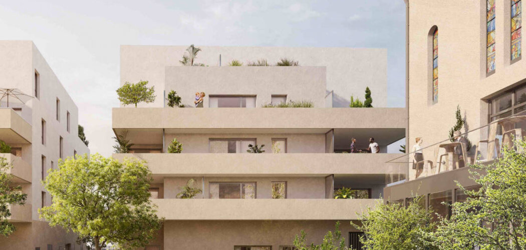 Programme immobilier neuf Sixtine - Nantes : Appartements studio–T5 avec terrasses, domotique et local vélo proche de la mairie Doulon (44000) - Référence : 6430