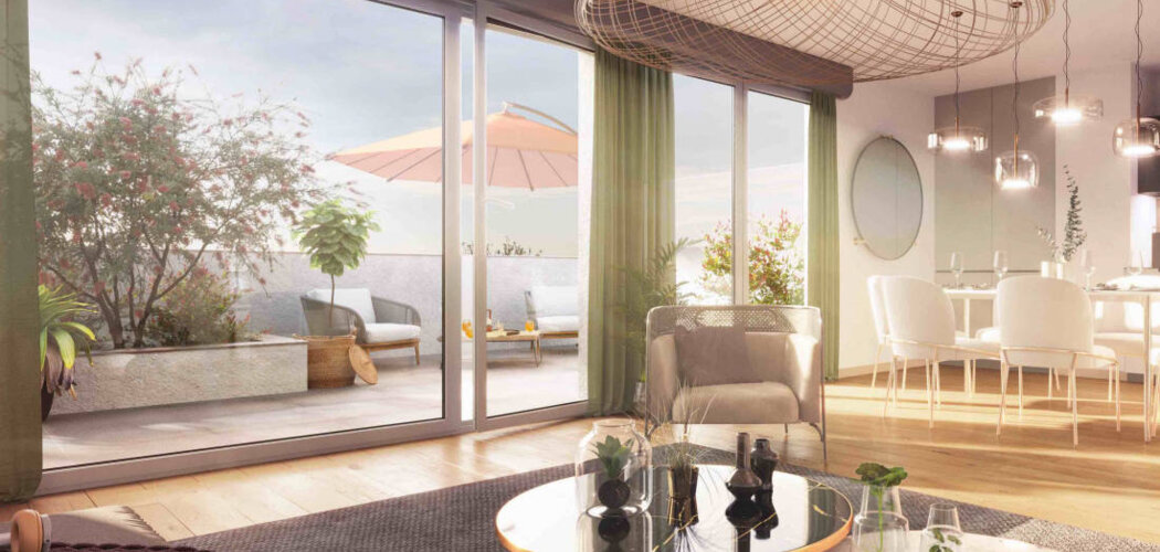 Programme immobilier neuf Sixtine - Nantes : Appartements studio–T5 avec terrasses, domotique et local vélo proche de la mairie Doulon (44000) - Référence : 6430