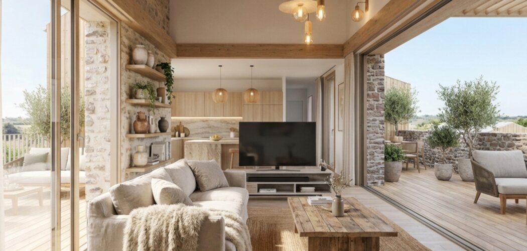 Programme immobilier neuf So Link - Nantes : Appartements T1–T4 avec patios, loggias et isolation phonique dans le secteur Doulon (44000) - Référence : 14188