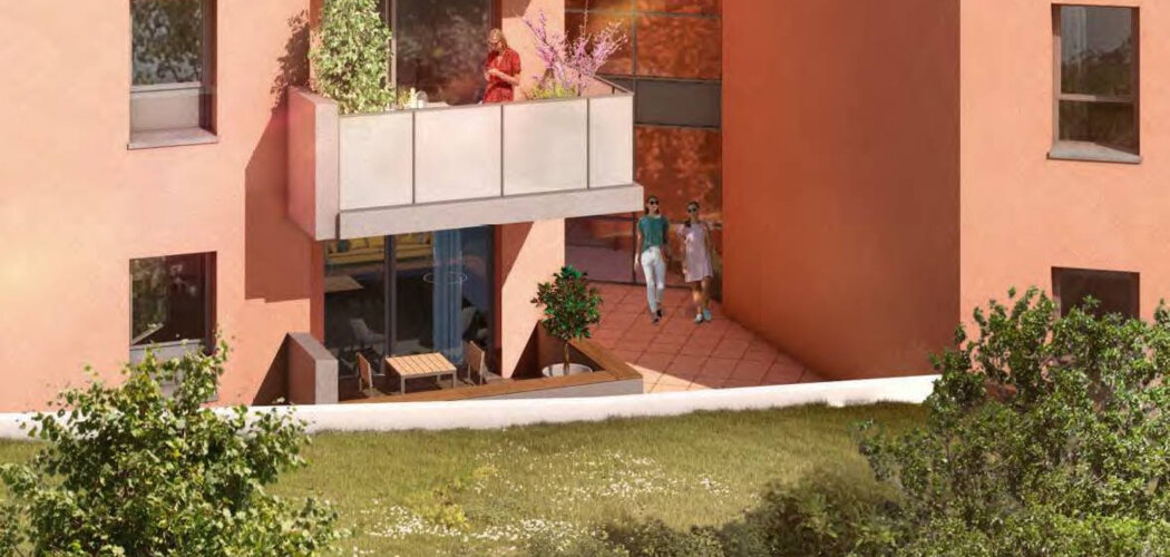 Programme immobilier neuf Ambre - Nantes : Appartements T2–T4 avec terrasses, cuisine aménagée et proximité porte de la Chapelle (44000) - Référence : 14475