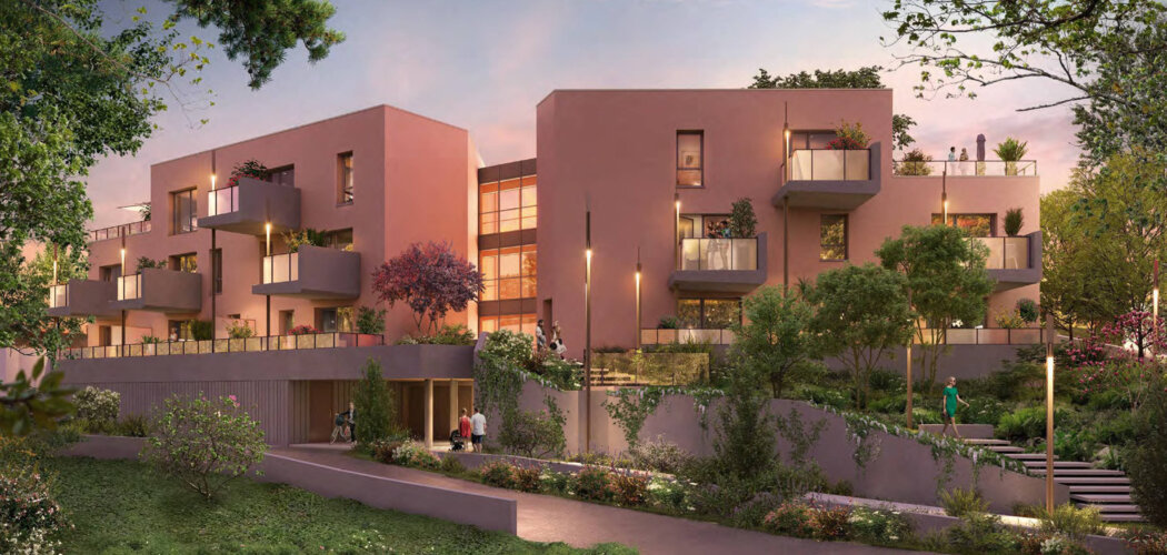 Programme immobilier neuf Ambre - Nantes : Appartements T2–T4 avec terrasses, cuisine aménagée et proximité porte de la Chapelle (44000) - Référence : 14475