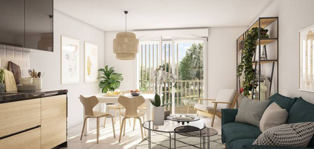 Programme immobilier neuf Boisea - Nantes : Appartements T2–T4 avec terrasses, parking sécurisé et proximité quartier Erdre Porterie (44000) - Référence : 14639