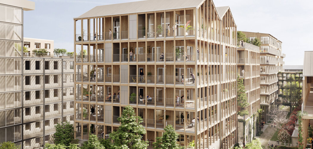 Programme immobilier neuf Ilot Bergeron - Nantes : Appartements T2–T5 avec terrasses, parking sécurisé et proximité quartier de la Création (44000) - Référence : 7106