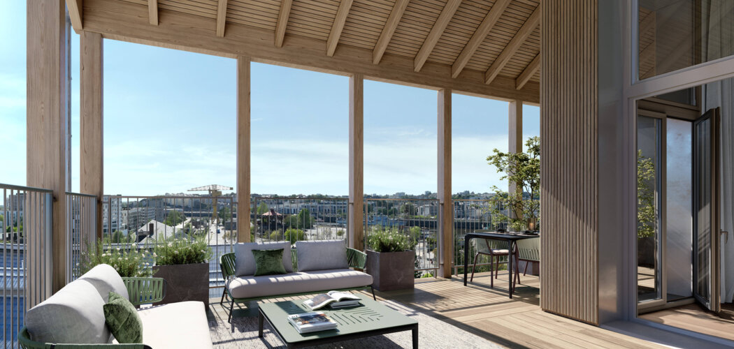 Programme immobilier neuf Ilot Bergeron - Nantes : Appartements T2–T5 avec terrasses, parking sécurisé et proximité quartier de la Création (44000) - Référence : 7106